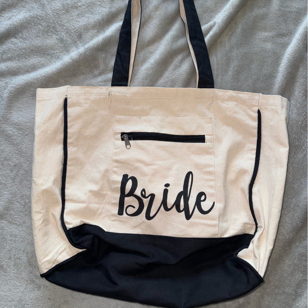 Bride tote bag